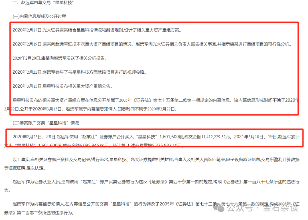 又涉财务造假案！大号韭菜，光大证券原投行老总内幕交易，巨亏532万...